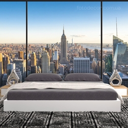 Выбрать фотообои на стену Вид из окна в интернет магазине Fotodecor