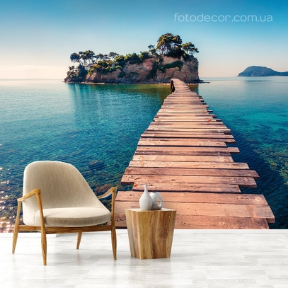 Фотообои для стен Остров от студии интерьерного декора Fotodecor