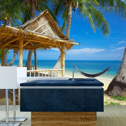 Фотообои для стен Морской уголок от студии интерьерного декора Fotodecor