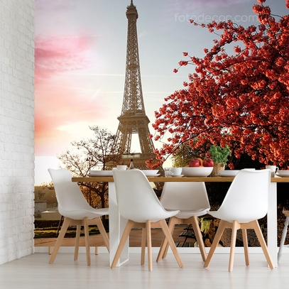 Фотообои для стен Весна в Париже от студии интерьерного декора Fotodecor