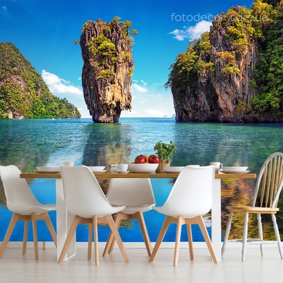 Фотообои для стен Остров в Тайланде от студии интерьерного декора Fotodecor