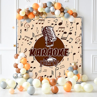 Фотозона Для караоке от магазина  Fotodecor