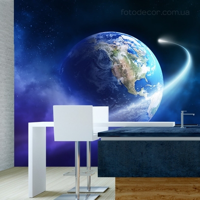 Фотообои для стен Планета Земля от студии интерьерного декора Fotodecor