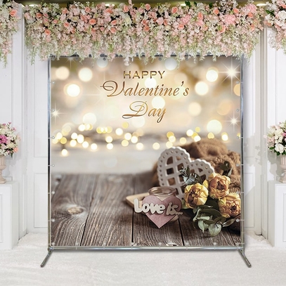 Фотозона На день влюбленных от магазина  Fotodecor