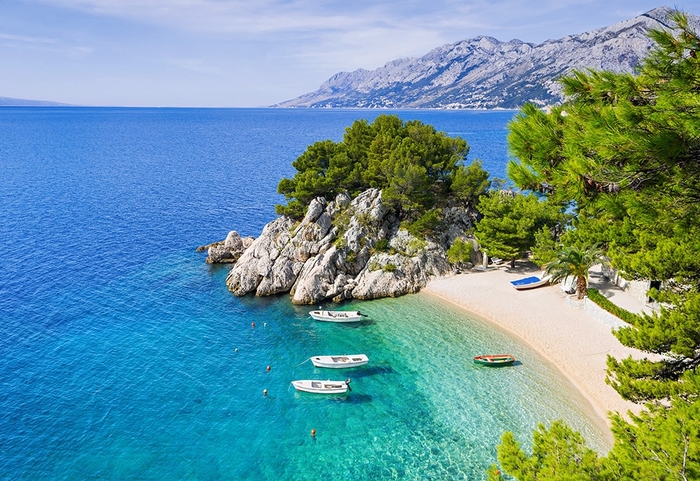 Фотообои на стену Лагуна выбрать в магазине Fotodecor