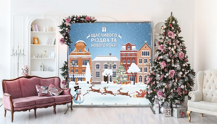 Alt для карточки товара начало fotozonaСнеговик и дед МорозAlt для карточки товара конец fotozona